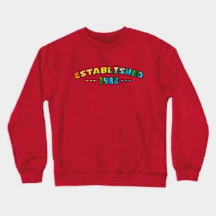 Established 1983 Crewneck Sweatshirt